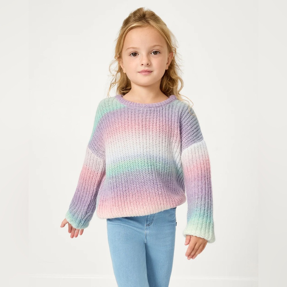 Little Sleepies Frosty Ombre Drop Shoulder Sweater (NWT)